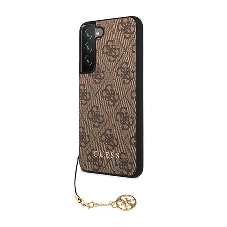 Guess 4G Charms Collection - Samsung Galaxy S23 tok (barna)