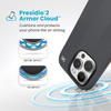 Speck Presidio2 Grip - pouzdro pro iPhone 16 Pro (Charcoal Grey / Cool Bronze / White)