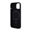 Karl Lagerfeld szilikon Choupette Head MagSafe - iPhone 15 / 14 / 13 tok (fekete)