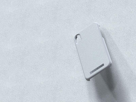 Nordic Elements Original Idun - Material Case iPhone Xs / X (Light Grey)