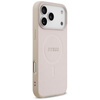 ETUI DO IPHONE 17 PRO MAX do MAGSAFE GUESS SAFFIANO ORYGINALNE RÓŻOWE CASE