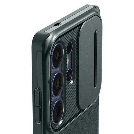 Spigen Optik Armor - Case for Samsung Galaxy S25 Ultra (Abyss Green)