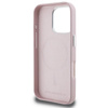 Karl Lagerfeld FW Metallplatte MagSafe - iPhone 16 Pro Tasche (rosa)