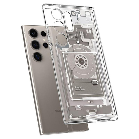 Spigen Ultra Hybrid - pouzdro pro Samsung Galaxy S24 Ultra (Zero One Natural Titanium)