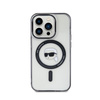 Karl Lagerfeld IML Karl Head MagSafe - iPhone 15 Pro tok (átlátszó)