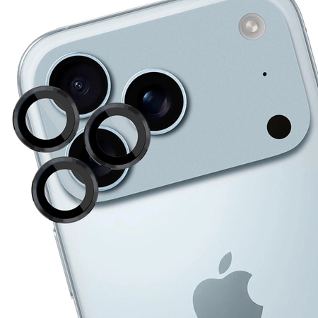 3mk Lens Protection Pro - Sklo na objektiv fotoaparátu iPhone 17 Pro / iPhone 17 Pro Max (Black)