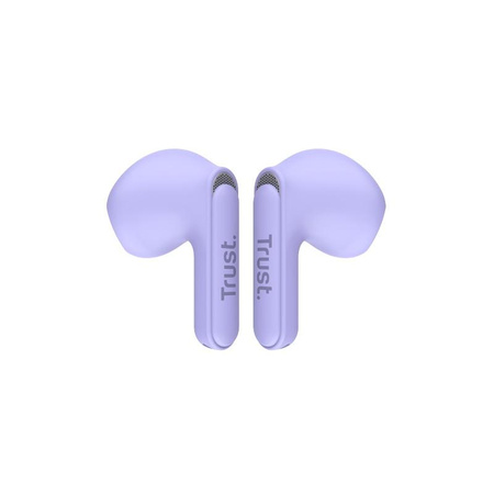 Trust Yavi - TWS Bluetooth Wireless In-Ear Headphones with Charging Case & ENC (Purple)