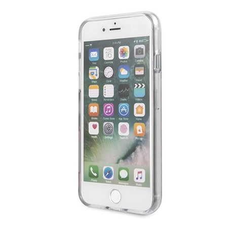 Karl Lagerfeld Iconic Karl Gradient - Etui iPhone SE 2020 / 8 / 7 (różowy)