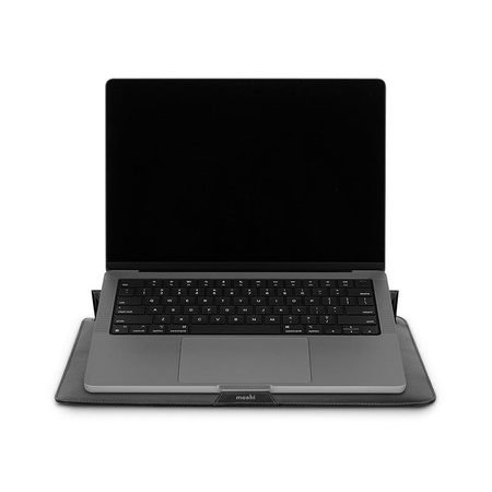 Moshi Muse 14" 3 az 1-ben Slim - MacBook Pro 14" borító (M4/M3/M2/M1/2024-2021) (Jet Black)