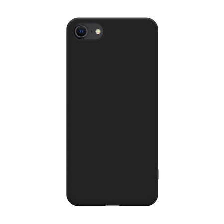 Crong Color Cover - Hülle für iPhone SE (2022/2020) / 8 / 7 (schwarz)