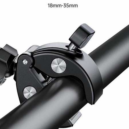 USAMS US-ZJ064 - Universal bike mount for smartphones (black)