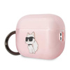 Karl Lagerfeld NFT Ikonik Choupette fej - AirPods Pro 2 tok (rózsaszín)