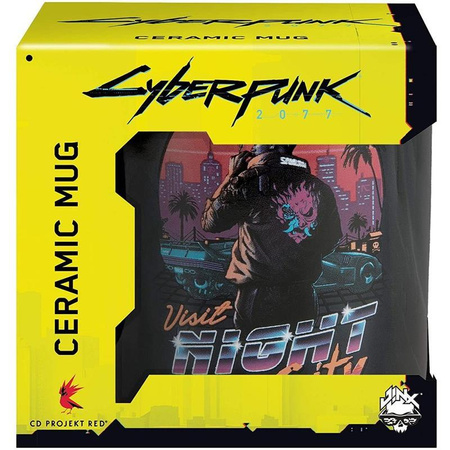 Cyberpunk 2077 - 325 ml Night City Sunset Becher