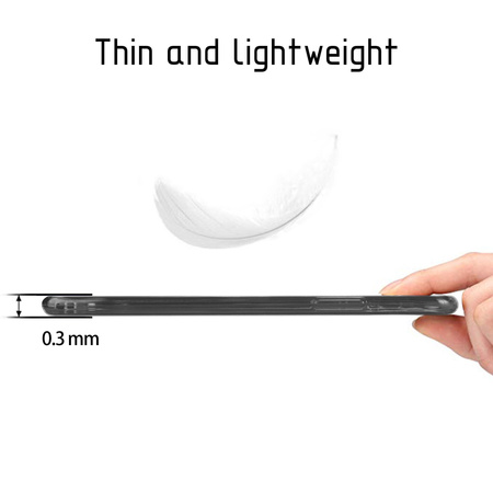 Crong Crystal Slim Cover - iPhone Xs Max tok (átlátszó)