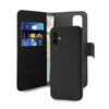 Étui 2-en-1 pour iPhone 12 / iPhone 12 Pro (noir) - Portefeuille détachable PURO