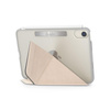Moshi VersaCover - Étui en origami pour iPad mini 6 (2021) avec chargement de l'Apple Pencil (Beige Savanna)
