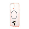 Karl Lagerfeld IML NFT Karl & Choupette MagSafe - iPhone 14 Tasche (rosa)