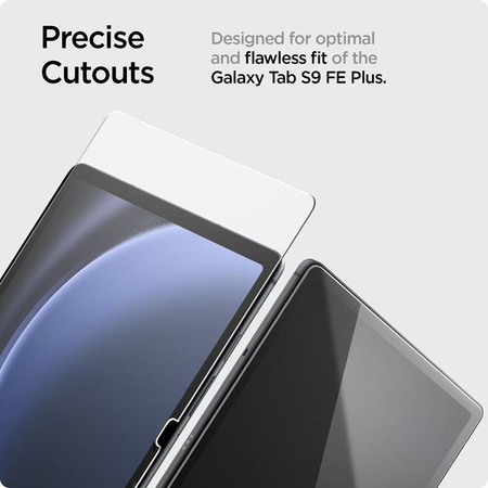 Spigen Glas.TR Slim - Tvrzené sklo pro Samsung Galaxy Tab S9 FE+ 12.4"