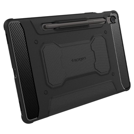 Spigen Rugged Armor Pro - Gehäuse für Samsung Galaxy Tab S10 FE+ 13.1" (Schwarz)