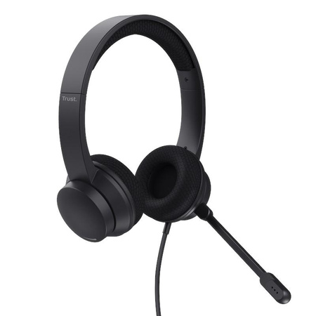 Trust Ayda - Headset with microphone USB-A/USB-C & ENC (Black)