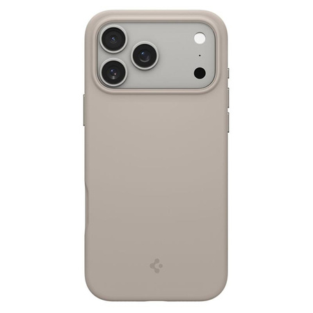Spigen Silicone Fit Mag MagSafe – Hülle für iPhone 17 Pro Max (Stone)