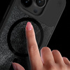 STM Relax Sand MagSafe - iPhone 15 Case (Black / Grey)