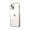 Speck Presidio Perfect-Clear - pouzdro pro iPhone 14 / iPhone 13 s povrchovou úpravou MICROBAN (čiré)