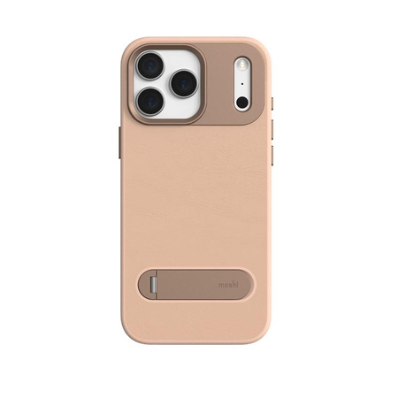 ETUI DO IPHONE 17 PRO MAX do MAGSAFE MOSHI SKÓRZANE MAGNETYCZNE PODSTAWKA