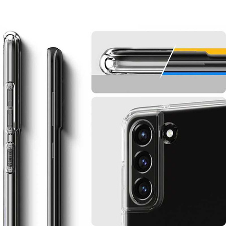 Spigen Liquid Crystal - Gehäuse für Samsung Galaxy S21 FE (Transparent)