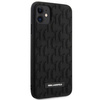 Karl Lagerfeld Monogram 3D Pattern - Case for iPhone 11 (Black)