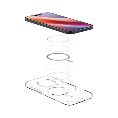 Spigen Liquid Crystal Mag MagSafe - Hülle für iPhone 16 Pro (Clear)