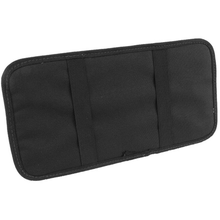 CAR ORGANIZER for sun visor, Dunlop storage compartment, Black