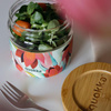 Quokka Deli Food Jar - Skleněná nádoba na potraviny / krabička na oběd 820 ml (Spring)