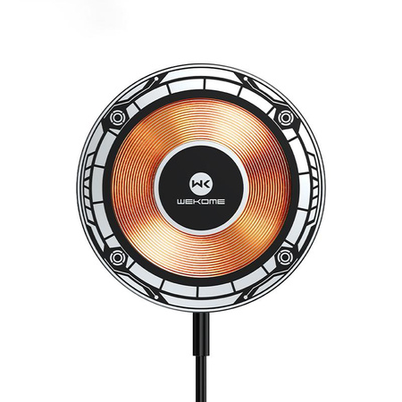WEKOME WP-U99 Vanguard sorozat - MagSafe 15W induktív töltő (fekete)