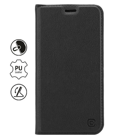 Crong Folio Case - Coque pour iPhone 11 Pro avec rabat magnétique (noir)