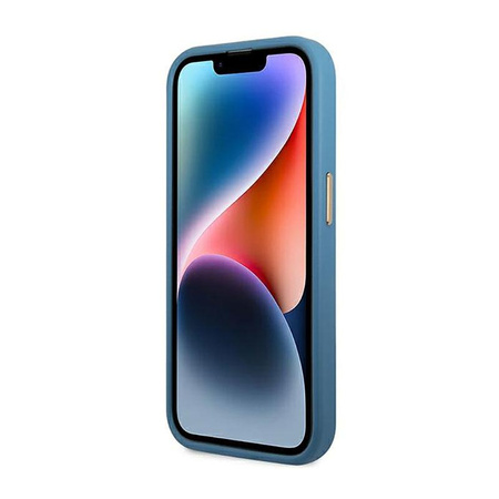 Guess 4G Metal Camera Outline Case - iPhone 14 Pro Max Case (blue)