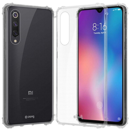 Crong Crystal Shield Cover - Etui Xiaomi Mi 9 SE (przezroczysty)