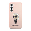 Karl Lagerfeld szilikon NFT Ikonik - Samsung Galaxy S23 tok (rózsaszín)