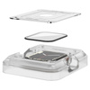 Spigen Proflex EZ FIT 2-Pack - Hybridní sklo pro Apple Watch 8 / 7 45 mm (2 ks)