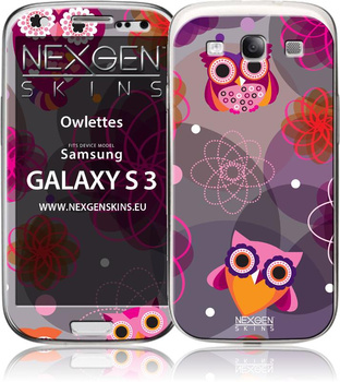 Nexgen Skins with 3D effect for Samsung Galaxy S3 (Owlettes 3D)