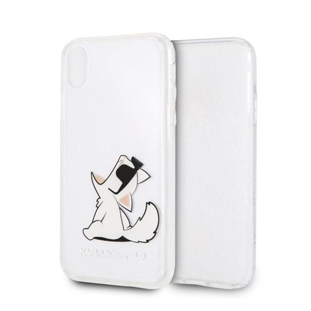 Karl Lagerfeld Choupette Fun Sunglasses - iPhone XR Case (transparent)