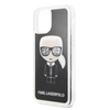 Karl Lagerfeld Iconic Glitter - Coque iPhone 11 (Noir)