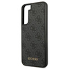 Guess 4G Metall Gold Logo - Samsung Galaxy S22+ Gehäuse (grau)