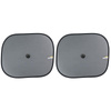 Dunlop - Pare-soleil pour vitres latérales de voiture 36x44 cm 2 pcs. (gris) 