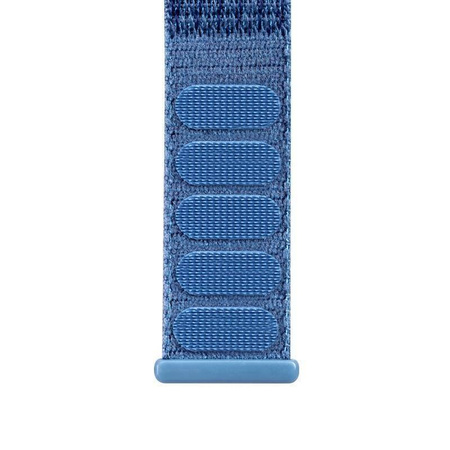 Crong Nylon - sport szíj Apple Watch 44/45/46/49 mm-es órához (óceánkék)