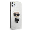 Karl Lagerfeld Iconic Karl - Etui iPhone 11 Pro Max (Silver Glitter)