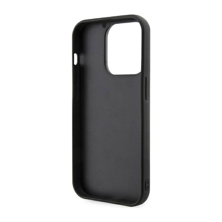 Karl Lagerfeld 3D gumi NFT Choupette - iPhone 14 Pro tok (fekete)