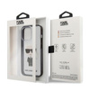 Karl Lagerfeld Ikonik Karl - Coque iPhone 13 Pro (transparent / cadre noir)