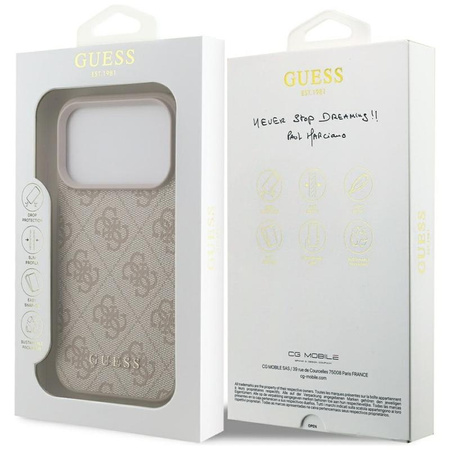 Guess 4G Classic - Case iPhone 17 Pro (pink)