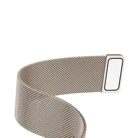 Crong Milano Steel – Stainless Steel Strap for Apple Watch 44/45/46/49mm (Champagne)